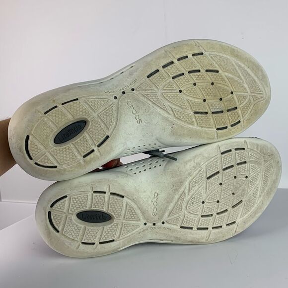 Crocs Men's Gray LiteRide 360 Pacer Lace Up Sneaker Size 8 - Picture 8 of 8